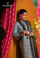 Asim Jofa Asra Festive Ajra-12 Embroidered Lawn 3 Pcs