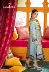 Asim Jofa Asra Festive Ajra-12 Embroidered Lawn 3 Pcs