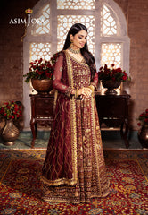 Asim Jofa Jaan-e-Jahan Ajjj-06 Embroidered Chiffon 3 Pcs