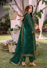 Asim Jofa Dhanak Rang Ajcf-03 Embroidered Chiffon 3 Pcs