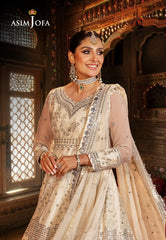 Asim Jofa Jaan-e-Jahan Ajjj-04 Embroidered Chiffon 3 Pcs