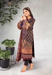 Asim Jofa Asra Festive Ajra-01 Embroidered Jacquard 3 Pcs
