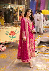 Asim Jofa Chamak Damak Ajcd-21 Embroidered Chiffon 3 Pcs