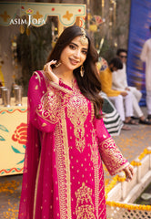 Asim Jofa Chamak Damak Ajcd-21 Embroidered Chiffon 3 Pcs