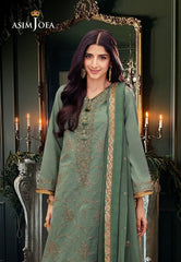 Asim Jofa Designers Limited Edition Ajcfd-15 Embroidered Stitched 3 Pcs
