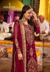 Asim Jofa Chamak Damak Ajcd-12 Embroidered Chiffon 3 Pcs