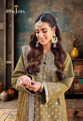 Asim Jofa Designers Limited Edition Ajmjd-30-Xs Embroidered Paper Cotton 3 Pcs