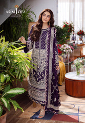 Asim Jofa Uraan Ajur-05 Embroidered Lawn 3 Pcs