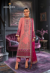 Asim Jofa Dastaan Ajda-28 Embroidered Chiffon 3 Pcs