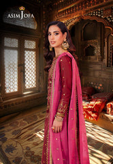 Asim Jofa Designers Limited Edition Ajmjd-22 Embroidered Stitched 3 Pcs