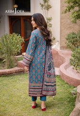 Asim Jofa Prints 2 Ajbu-14 Printed Lawn 3 Pcs