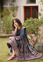 Asim Jofa Prints 2 Ajbu-14 Printed Lawn 3 Pcs