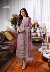 Asim Jofa Uraan Ajur-02 Embroidered Lawn 3 Pcs