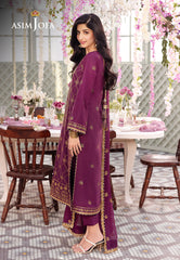 Asim Jofa Dhanak Rang PretAjcfp-07 Embroidered Jumbo Silk Stitched 3 Pcs