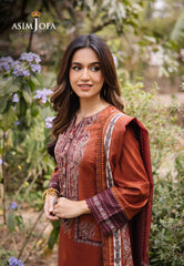 Asim Jofa Prints 2 Ajbu-01 Printed Lawn 3 Pcs