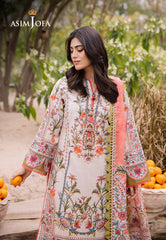 Asim Jofa Prints 2 Ajbu-08 Printed Lawn 3 Pcs