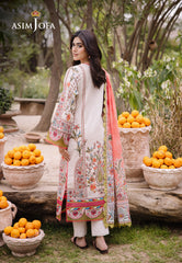 Asim Jofa Prints 2 Ajbu-08 Printed Lawn 3 Pcs