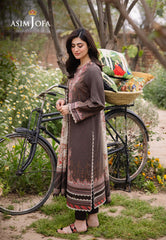 Asim Jofa Designers Limited Edition Ajbud-6 Printed Stitched 3 Pcs