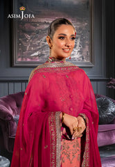 Asim Jofa Dastaan Ajda-28 Embroidered Chiffon 3 Pcs