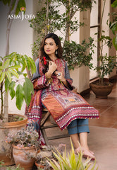 Asim Jofa Prints 2 Ajbu-10 Printed Lawn 3 Pcs