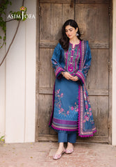 Asim Jofa Prints 2 Ajbu-16 Printed Lawn 3 Pcs