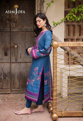 Asim Jofa Prints 2 Ajbu-16 Printed Lawn 3 Pcs