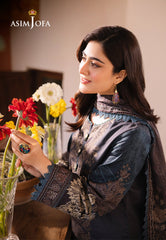 Asim Jofa Prints 2 Ajbu-11 Printed Lawn 3 Pcs