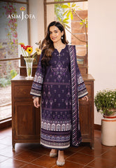 Asim Jofa Prints 2 Ajbu-04 Printed Lawn 3 Pcs