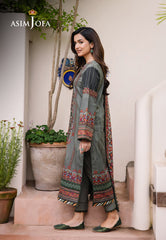 Asim Jofa Prints 2 Ajbu-12 Printed Lawn 3 Pcs