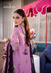 Asim Jofa Designers Limited Edition Ajurp-3 Embroidered Lawn 3 Pcs