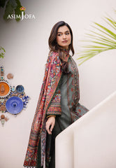 Asim Jofa Prints 2 Ajbu-12 Printed Lawn 3 Pcs