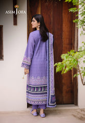 Asim Jofa Prints 2 Ajbu-21 Printed Lawn 3 Pcs