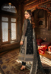 Asim Jofa Chamak Damak Ajcd-06 Embroidered Chiffon 3 Pcs