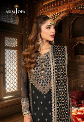 Asim Jofa Chamak Damak Ajcd-06 Embroidered Chiffon 3 Pcs