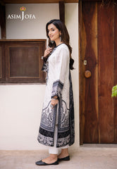 Asim Jofa Prints 2 Ajbu-17 Printed Lawn 3 Pcs