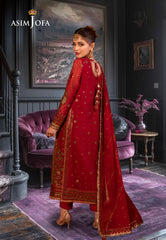 Asim Jofa Chamak Damak Ajcd-13 Embroidered Chiffon 3 Pcs