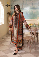 Asim Jofa Rania Spring Summer Ajnr-04 Embroidered Cambric 3 Pcs