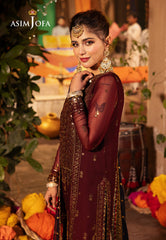 Asim Jofa Chamak Damak Ajcd-20 Embroidered Chiffon 3 Pcs
