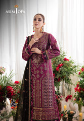 Asim Jofa Uraan Ajur-07 Embroidered Lawn 3 Pcs