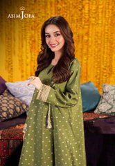 Asim Jofa Floral Pattern Pret Ajfp-06 Zari Jacquard 2Pc