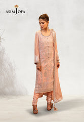 Asim Jofa Chamak Damak Ajcd-14 Embroidered Chiffon 3 Pcs