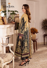 Asim Jofa Rania Spring Summer Ajnr-09 Embroidered Cambric 3 Pcs