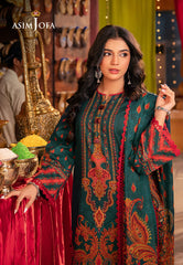 Asim Jofa Prints Elaf Collection Ajel-06 Printed Lawn 3 Pcs