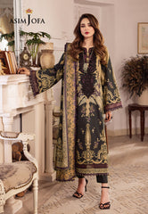 Asim Jofa Rania Spring Summer Ajnr-09 Embroidered Cambric 3 Pcs
