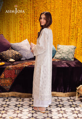 Asim Jofa Floral Pattern Pret Ajfp-12 Embroidered Zari Jacquard 2Pc