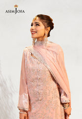 Asim Jofa Chamak Damak Ajcd-14 Embroidered Chiffon 3 Pcs