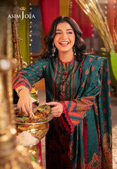Asim Jofa Prints Elaf Collection Ajel-06 Printed Lawn 3 Pcs