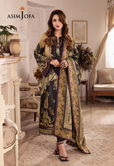 Asim Jofa Rania Spring Summer Ajnr-09 Embroidered Cambric 3 Pcs