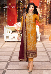 Asim Jofa Chamak Damak Ajcd-30 Embroidered Chiffon 3 Pcs