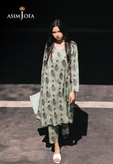 Asim Jofa Essential Pret Drop 2 Ajpb-35 Printed Dobby 2 Pcs